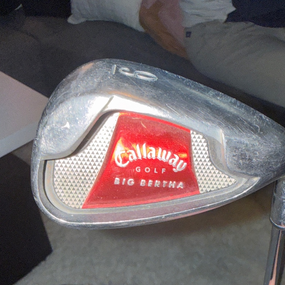 Callaway Big Bertha Silver and Red Golf Club